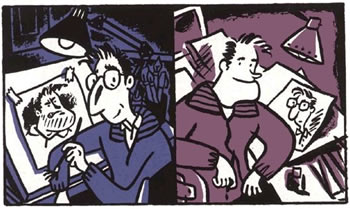 Dupuy & Berberian Self-portrait