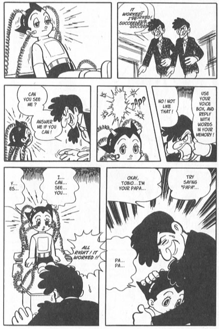 anime boy reading. So for example, Astro Boy in